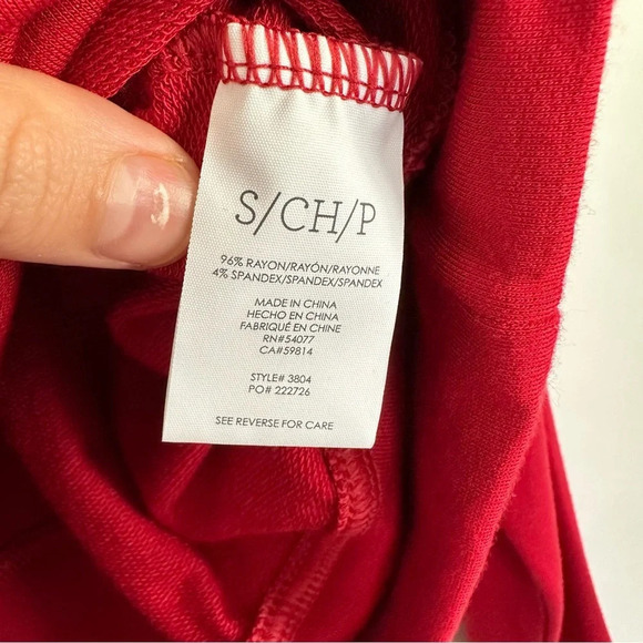 {Cabi} Tess tee in red Size: small - Picture 6 of 6